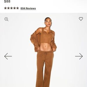 Skims Bison Sweater and pants set